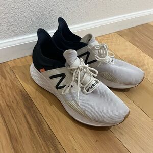 New Balance Black and White Athletic Shoes